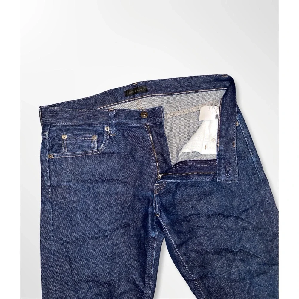 UNIQLO Selvedge Denim Men's Jeans Size 32x32 (Measures 32x29) Kaihara Slim Low